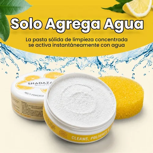 Vista 8 de Shadazzle Limpiador y esmalte natural multiusos, paquete de 2 aromas a