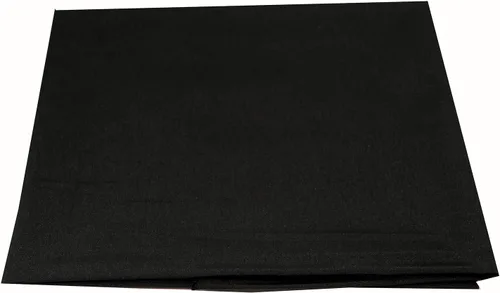 The Yard - Tela de popelina de mezcla de algodón de alta calidad para disfraces y manualidades (negro, 1 yarda)