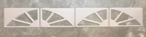 Vista 2 de Clopay Sunset Insertos decorativos de repuesto para puertas de garaje Clopay Panel corto Sandtone 501