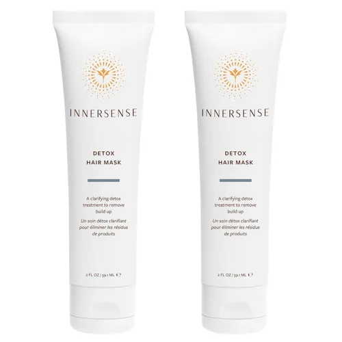 INNERSENSE Organic Beauty - Mascarilla capilar desintoxicante natural | Desintoxicante, nutritiva, hidratante | Sin crueldad animal y cuidado del