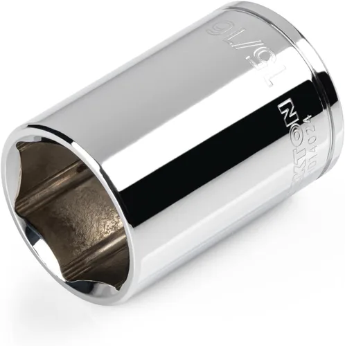 Vista 44 de TEKTON Unidad de 3/8 pulgadas x 1 pulgada de enchufe semiprofundo de 6 puntos SHD14025