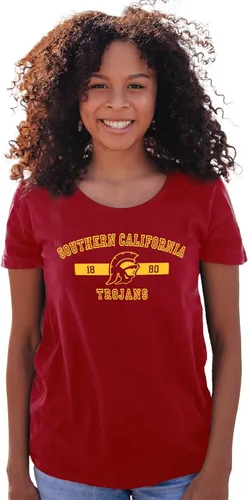 Vista 21 de Blue 84 NCAA - Camiseta con licencia oficial de la NCAA para mujer, color del equipo atlético