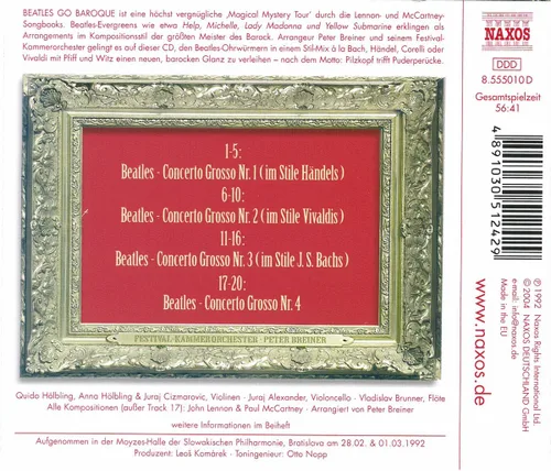 Vista 2 de Beatles Go Baroque