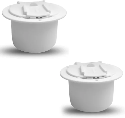 Vista 3 de NU-SET Escotilla de cable eléctrico para RV Escotilla de cable eléctrico Accesorios para RV y herrajes para puertas, (negro) (RV011B)