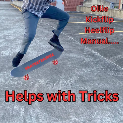 Vista 2 de Monopatín para trucos rápidos - Perfecto para principiantes completos y más allá. Rápido, seguro y fácil - Accesorios para patinetas para ruedas