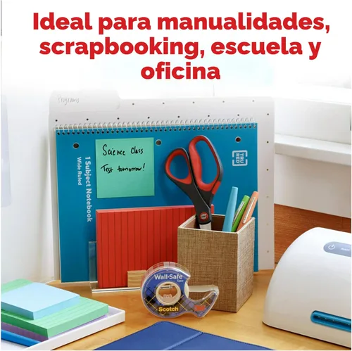 Vista 7 de Scotch - Cinta mágica con dispensador negro, numerosas aplicaciones posibles, invisible