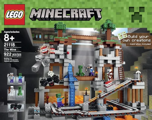 Vista 2 de LEGO Minecraft 21118 La Mina