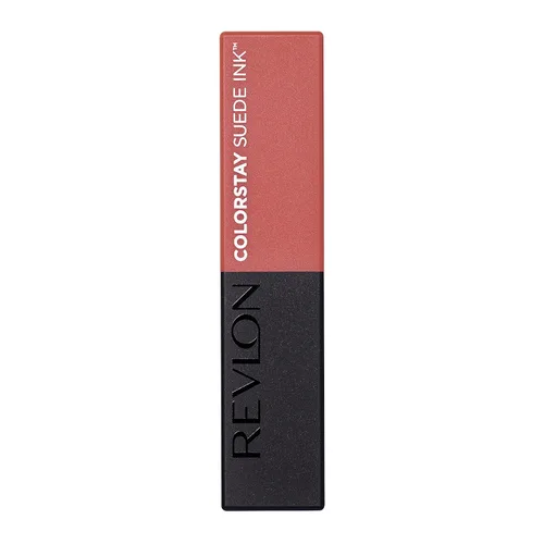 Vista 9 de REVLON Lápiz labial, tinta de gamuza ColorStay, imprimación integrada, infundida con vitamina E, impermeable, a prueba de manchas, color mate, 005