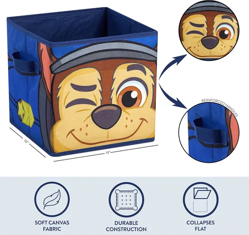 Vista 137 de Idea Nuova Marvel Avengers - Juego de dos espaciosos cubos de almacenamiento plegables, 10 x 10 pulgadas, Avengers / gris