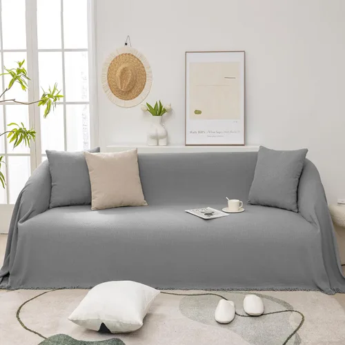 Vista 11 de Funda para Sillón de Sofá de Chenilla Lavable Protector de Muebles Funda para Sofá Reclinable de 1 Pieza Cojín Resistente a Manchas Funda para Silla