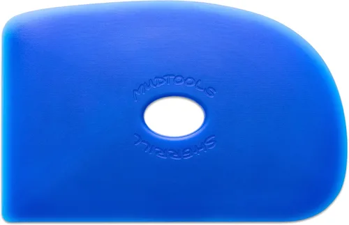 Mudtools Forma de costilla azul polímero 2 - B2