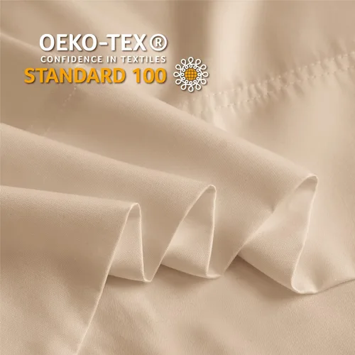 Vista 105 de BEDELITE - Juego de 2 fundas de almohada con solapa, tamaño estándar, rayón de bambú, frescas, suaves y transpirables, para personas calurosas