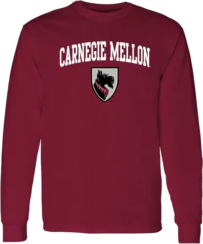 Vista 203 de NCAA oficial de College – University Team Color Arco Logo Manga Larga