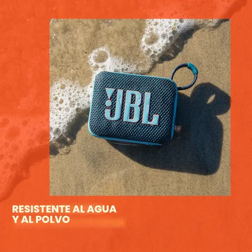 Vista 9 de JBL Go 4 - Altavoz Bluetooth ultraportátil, impermeable y a prueba de polvo, sonido Big JBL Pro con graves intensos, batería integrada de 7 horas
