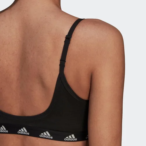 Vista 9 de adidas Sujetador de algodón diario para mujer