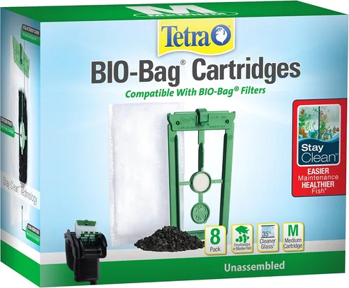 Vista 10 de Tetra Whisper Bio-Bag - Cartuchos de filtro para acuarios - Sin ensamblar, tamaño mediano (paquete de 12)
