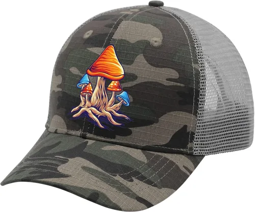 Vista 2 de Baseball Caps Magic Mushrooms Baseball Caps, Vintage Hat for Women