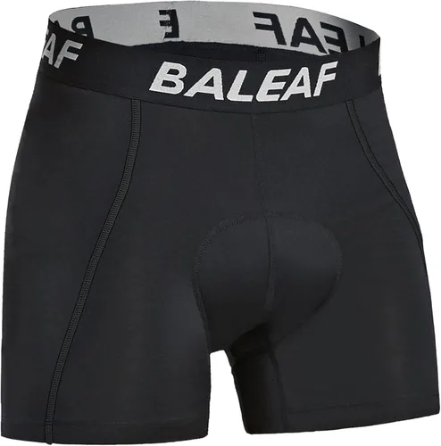 Vista 30 de baleaf Pantalones cortos de ciclismo acolchados 3D para hombre, ropa interior de ciclismo MTB Liner