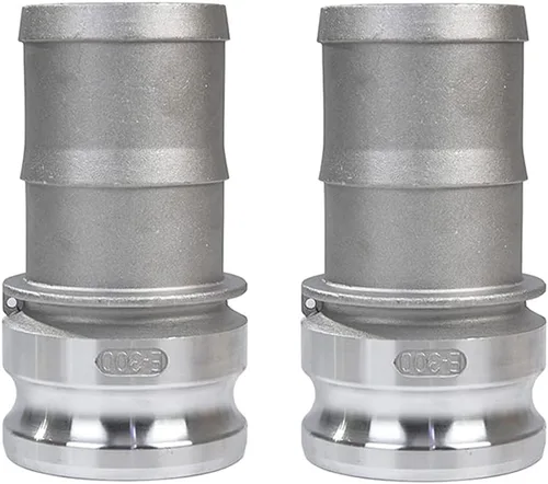 Vista 7 de 2 accesorios de aluminio Camlock - Accesorios de manguera de leva y ranura tipo E, acoplamiento Camlock de 1 pulgada