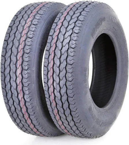 Vista 4 de FREE COUNTRY 2 neumáticos de remolque ST175/80D13 B78-13 6PR Rango de carga C Banda de rodadura profunda - 11019