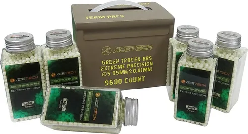 Vista 5 de ACETECH Airsoft Tracer BB 0.236 in 9600 unidades de diseño pulido de alta precisión