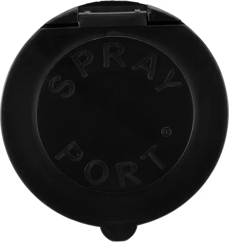 Vista 2 de RecPro RV Conector de conexión de puerto de espray exterior Manguera opcional con espray o conector rápido Puerto de regadera exterior para RV.