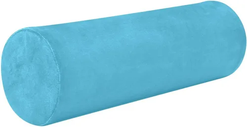 Vista 10 de Almohada cervical rosa para aliviar el dolor de cuello, almohadas redondas para el cuerpo, soporte lumbar, almohada de rodilla para cama, piernas