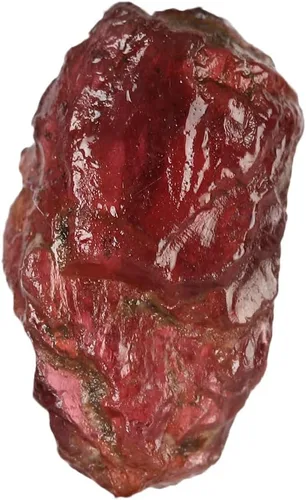 GEMHUB Cristal curativo áspero AAA+Piedra de granate rojo pequeño 3.10 Ct. piedra preciosa suelta para envoltura de alambre,, Gema, Granate africano