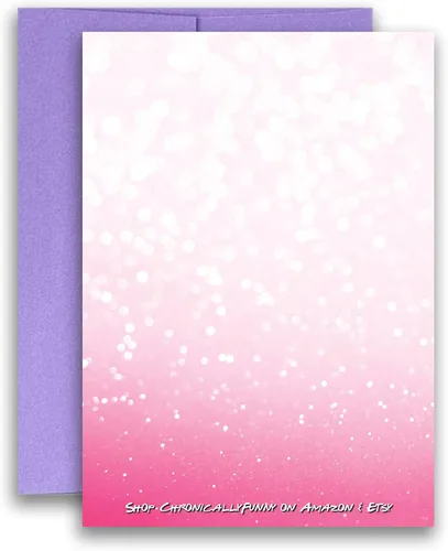 Vista 2 de It's Birthday B*tch Britney Pop Inspired Parody - Tarjeta de cumpleaños divertida de 5 x 7 pulgadas con sobre