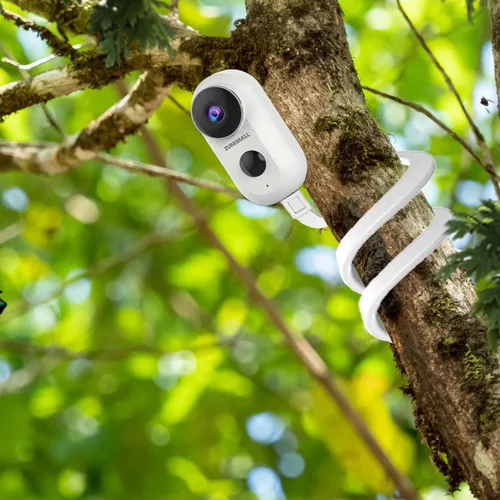 Vista 4 de Soporte giratorio flexible para cámara ZUMIMALL sin herramientas ni daños en la pared (sin cámara)