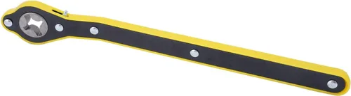 Vista 8 de plplaaoo Llave de trinquete para gato de automóvil, llave de trinquete para ahorro de trabajo, llave de trinquete universal para neumáticos, llave