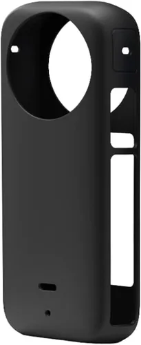 Funda protectora para cámara de acción panorámica Insta360 X3, cubierta completa de silicona, color negro