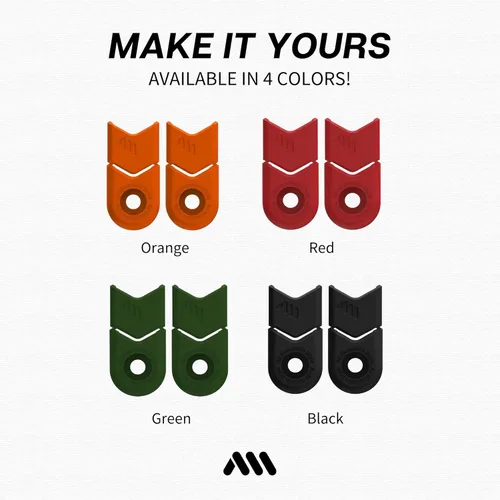 Vista 5 de Protección de Botas de Bielas para Bicicleta de Montaña y Gravel - 4 Piezas de Funda Protectora de Bielas para Brazos de Bicicleta - Protección