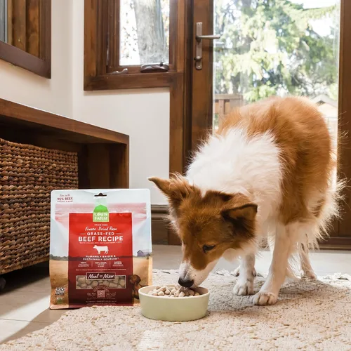 Vista 7 de Open Farm - Comida para perros cruda liofilizada, receta de carne criada humanamente con superalimentos sin OMG y sin sabores ni conservantes