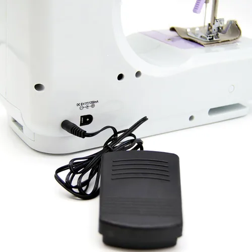 Vista 5 de Mini pedal de pie para máquina de coser de 4.9 ft, interruptor de pie para máquina de coser momentánea para el hogar, controlador de pedal operado