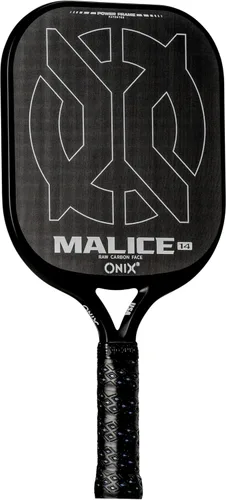 Vista 3 de Onix Malice 16 Open Throat Composite Pickleball Paddle with Carbon Fiber Power Frame Performance Power and Control Patented Thermofused Technology