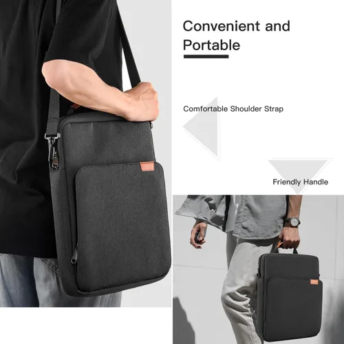 Vista 36 de Bolsa de transporte para iPad de 11 pulgadas para iPad Pro 11 M5 M4 y iPad Air 11 M3 M2, iPad A16 con teclado mágico, funda protectora de viaje