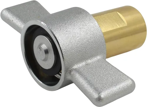 Vista 5 de Acoplador/acoplamiento hidráulico de desconexión rápida hidráulica de 1 "NPT de línea húmeda Tuerca de ala de acoplamiento/conjunto de acoplamiento