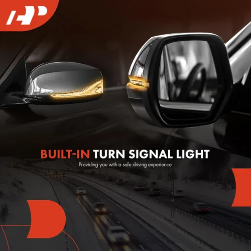 Vista 7 de A-Premium Espejo eléctrico para puerta del lado del conductor, compatible con Mazda CX-5 2013-2015, espejo retrovisor exterior plegable manual