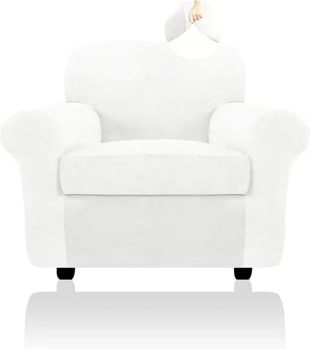 Vista 39 de FestiCorp Funda para Sofá, Fundas de Terciopelo para Sofá para Perros, Fundas Elásticas para Sofá, Fundas Gruesas de Muebles para Mascotas, Funda