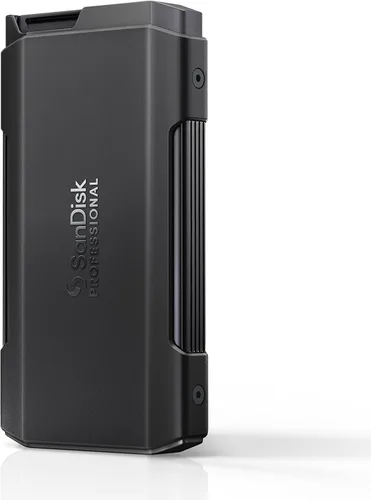 Vista 10 de SanDisk Professional 1 TB PRO-Blade SSD Mag - SSD NVMe portátil y modular, ultraduradero - SDPM1NS-001T-GBAND