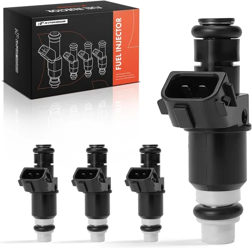 A-Premium Inyectores de combustible compatibles con Honda Civic 2006-2011 1.8L, compatible con 2009-2013 1.5L, repuesto # 16450RNAA01 4-PC Set