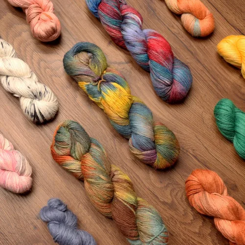 Vista 48 de Juego de 6 madejas de 100% lana de alpaca bebé (10.58 oz) de peso DK, fabricadas en Perú, celestial suave y perfecto para tejer y hacer ganchillo