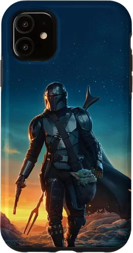 Vista 8 de Star Wars The Mandalorian and Grogu Sunset - Carcasa para iPhone 17