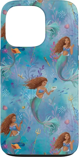 Vista 10 de Funda para iPhone 16 Disney La Sirenita Ariel Under the Sea Scenes