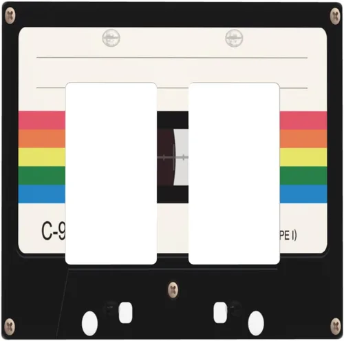 Vista 42 de Cubierta de interruptor de luz de animales de la jungla Tigre Koala Jirafa linda, cubierta de interruptor de pared de palanca única decorativa de 1