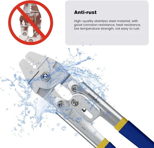 Vista 7 de Sanuke Kit de herramientas de prensado de cuerda de alambre, cable de acero inoxidable de 100 pies y 1/16 pulgadas, núcleo de hebra de 7 x 7, 100