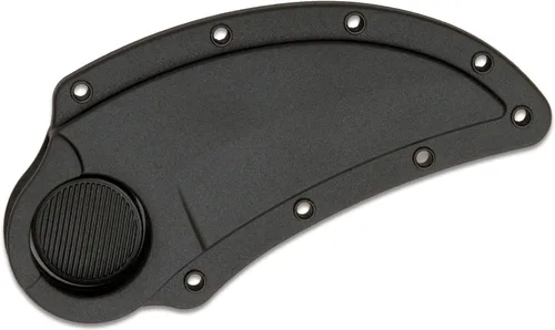 Vista 4 de COLD STEEL Double Agent Durable Lightweight Japanese AUS8A Steel Karambit Shape 3" Fixed Blade Tactical Outdoor Hunting Knife, Kray-Ex Handle