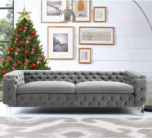 Vista 5 de AORYVIC Patas de sofá transparentes para muebles, patas de banco de 6 pulgadas, patas de banco modernas, para armario, mesa de café, patas