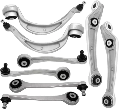 Vista 79 de Detroit Axle - Kit de ocho piezas - brazos de control de suspensión inferior delantero y trasero con juntas de bolas, extremos de barras